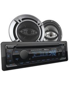 Set Estéreo Bocinas RockSeries RKS-PK8500BT 1 Din Bluetooth - Negro