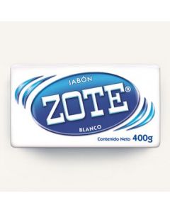 Jabón Zote Blanco en Barra 400g