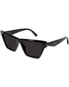 Lentes SAINT LAURENT SL M 103 002 Monogram Square Shape Negro Con accesorios - MEDIANA