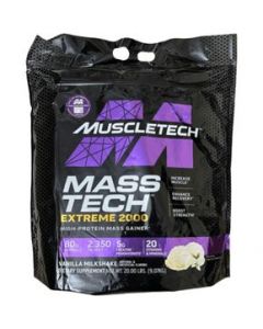 Proteina Mass Tech costal 20 Lbs - Chocolate