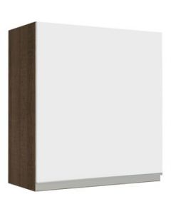 Alacena Madesa Glamy 60 cm 1 Puerta Marrón/Blanco - Marron/Blanco