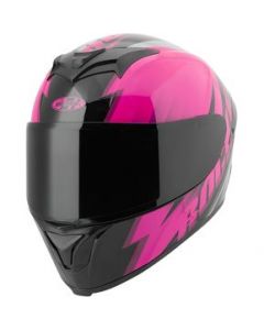 Casco Integral Joe Rocket RKT 100 Atomic 3.0 Pink / Black - L