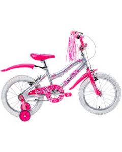 Bicicleta para Niñas R16 Llantas Aire y Entrenamiento Power Rosa - Rosa