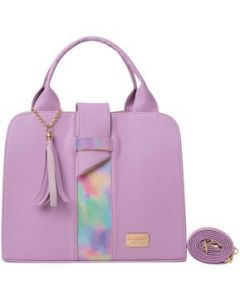 Bolsa Para Mujer Fana Malú Color Lila Reforzada