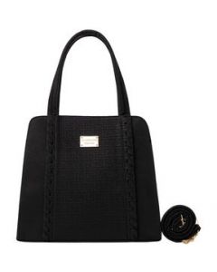 Bolsa De Mujer Fana Júpiter Color Negro Fina