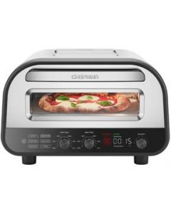 Horno para Pizza 12 Chefman 800&deg;F Acero Inox Fácil Uso - Plata