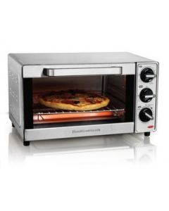 Horno Electrico Hamilton Beach 31401 4 Rebanadas Acero Inoxidable