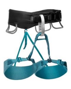 Black Diamond Momentum Harness Color Aqua Verde Small