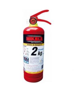 Extintor De Emergencia 2Kg Recarbable Mikels EE-2