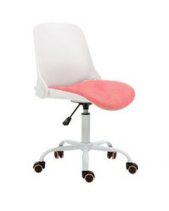 Silla PC blanco con rosa Addove - &hellip;