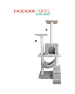 Casa Mueble Rascador para gato Multinivel Torre Poste Hamaca