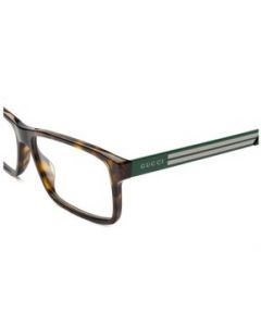 Lentes de sol Gucci GG0692O 005 Square Shape Carey Verde - M