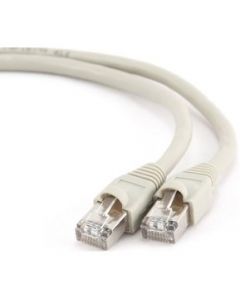 Cable De Red para Internet Categoria 5e Ponchado Blanco - 20 metros