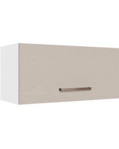 Alacena 70 cm 1 Puerta Basculante Blanco/Crema Agata Madesa - Blanco/Crema