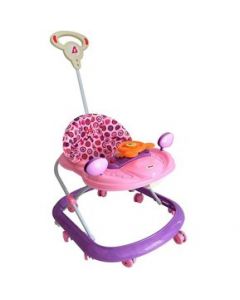 Andadera D Bebe Play Con Baston Musical Rosa