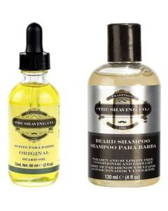 Kit Shampoo Y Aceite De Barba Original The Shaving Co. - 1