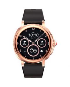 Smartwatch Cloe C1 Para Dama Con Correa de Silicón Negro