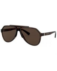 Lentes Dolce &amp; Gabbana DG6128 1935/73 Aviator Cafe Carey - MEDIANA