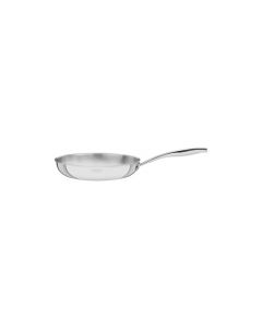 TRAMONTINA - Sartén Grano, de Acero Inoxidable, Terminación Brillante, con Fondo Triple, Diseño Moderno, Alta Durabilidad, para Uso Diario, para Cualquier Cocina, Tamaño de 20 cm y 1,2 L