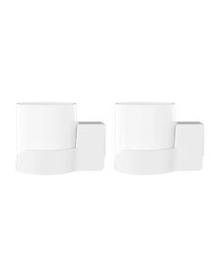 Bangcheer - Soporte de pared para TP-Link, Deco X20 X60 X50 X55 WiFi 6 soporte de pared con organizador de cables, sistema WiFi de malla para el hogar, soporte resistente que ahorra espacio TP-Link router soporte de pared (paquete de 2)