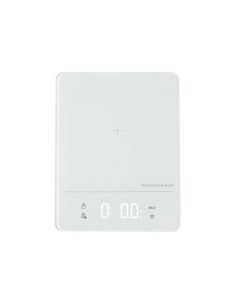 KitchenAid Digital Kitchen Food Scale, 11 pound, White