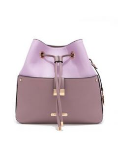 Bolsa con Jareta Nicole Lee bicolor   - Lila - UNITALLA