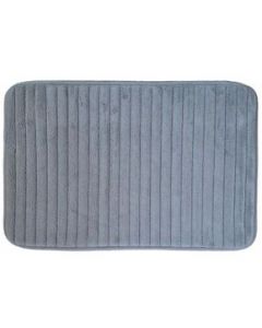 Tapete Para Baño Foam De 40 X 60 Cm  Tkr Home Tbfoa040-100/006 -Gris - &hellip;