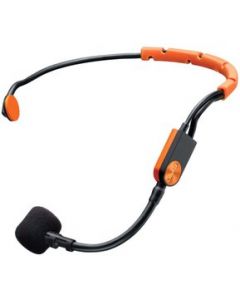 Micrófono Shure SM31FH-TQG Diadema Inalámbrico - negro/naranja