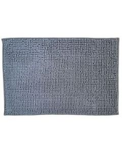 Tapete Para Baño Chenille De 40X60 Cm  Tkr Home Tbsof040-100/000 -Gris - &hellip;