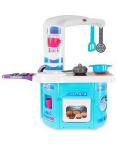 Cocina Para Niños Juguete Prinsel First Chef Accesorios Azul