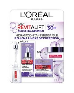 Kit de Cuidado Facial Ácido Hialurónico L&rsquo;Oréal 661925 CST - Morado