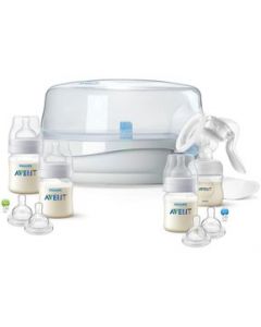 Set de Biberones Philips Avent Primeros Comienzos 6704440 Traslúcido - 6704440