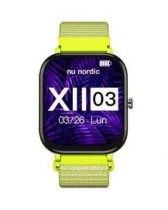 Smartwatch Nu nordic Unisex Deportivo Correa De Velcro Pantalla HD - 40