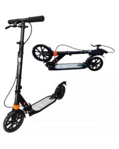 Scooter Patín Del Diablo Para Niños Aeiou 683-2 Plegable Negro