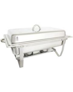 Chafer Bufetera Plegable 9 L Acero Inoxidable Travessa