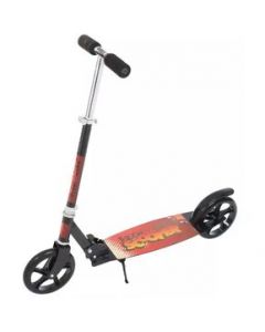 Scooter Patín Para Niños Aeiou 673 Monopatín Ajustable Negro