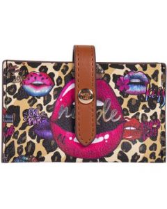 Cartera Nicole Lee estampada - Wild Lips - UNITALLA