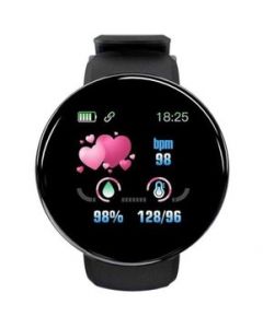 Smart watch Reloj Inteligente Monitores Ejercicio Fralugio D18 Negro - Negro