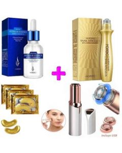 Colageno 24k  Acido Hialuronico  Depilador Facial