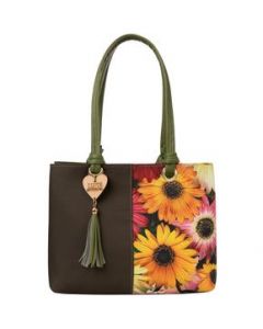 Bolsa Yute De Mujer Fana Palmira Color Verde Premium