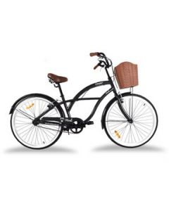 Bicicleta Urbana Aluminio Monk Crusier Rodada 26 Negro - ...negro