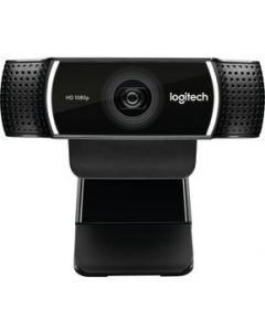 Cámara Web Logitech C922 Pro para Streaming HD 1080p USB Negro