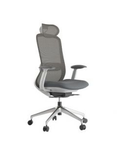 Silla Ads Ejecutiva De Escritorio Londres Gris Cc Mesh