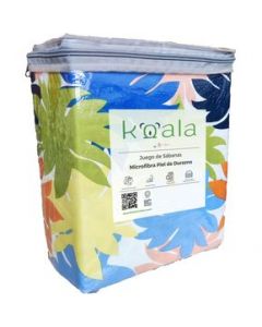 Juego de Sábanas Microfibra Koala -Individual -Estampada -Hawaii