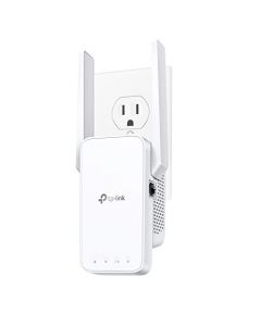 TP-Link AC750 - Extensor WiFi (RE215), Cubre hasta 1500 pies Cuadrados y 20 Dispositivos, repetidor inalámbrico de Doble Banda para el hogar, Amplificador de señal de Internet con Puerto Ethernet