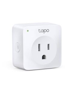 TP-Link Mini Enchufe Inteligente, Casa Inteligente WiFi, Controla Remotamente tus Electrodomesticos Dediante la Aplicación Gratuita Tapo P100, Blanco