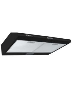 Koblenz Campana de Cocina de 76 cm para Pared, Depuradora y Extractora con Filtro Lavable, Motor Silencioso de 3 Velocidades, Iluminación LED, Campana de Gabinete Elegante de Color Negro CMK-76N