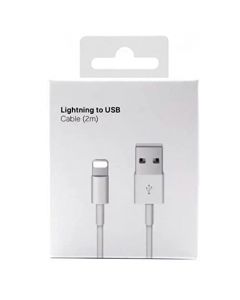 Cable iPhone USB a Lightning [Apple MFi Certificado], 2 m, Blanco, Compatible con iPhone 14 13 12 11 XS MAX XR X 8 7 6s Plus, iPod, Airpods- White