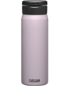 CamelBak Fit Cap - Botella de agua aislada al aspiradora de acero inoxidable, 25 onzas, cielo morado