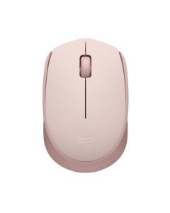 Logitech M170 Mouse Inalámbrico, con tecnología 2,4 GHz, batería de hasta 12 Meses con Modo Ahorro, Receptor USB, Cursor y Desplazamiento Preciso, Compatible con Windows, Mac y Chrome - Rosa